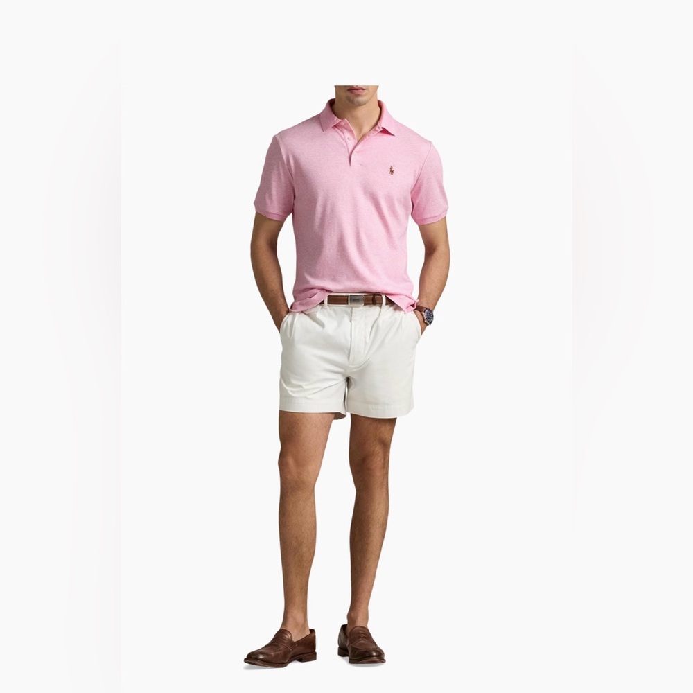 Polo Ralph Lauren Classic Fit Polo Shirt Pink 100% Cotton Pony Logo XXL